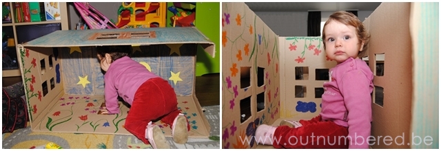 Knutselen met kinderen - Van kartonnen doos tot speelhuis